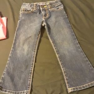 Girls blue jeans